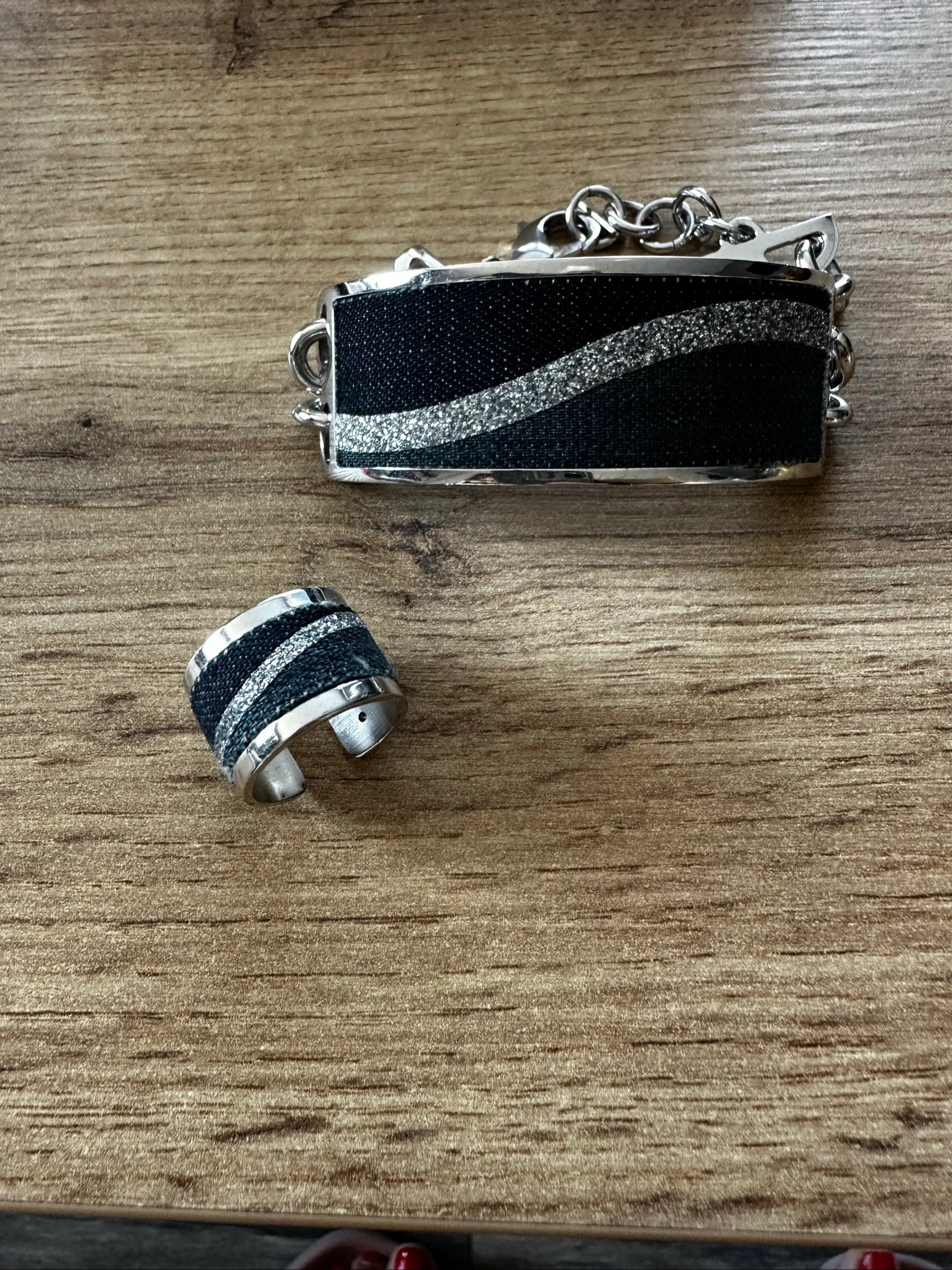 Ensemble bracelet et bague 